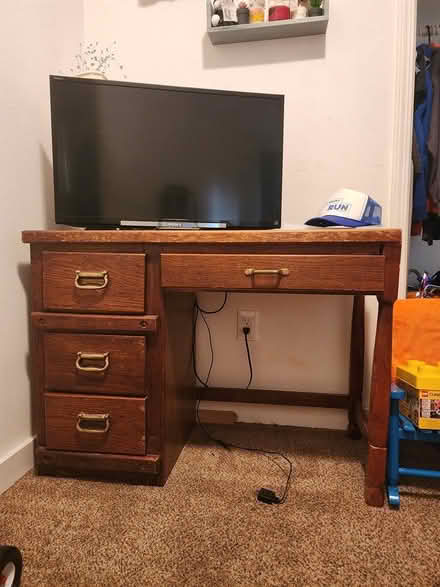 Photo of free wooden desk (South Seattle) #1