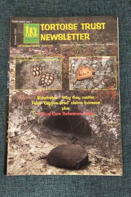 Photo of free 4 old tortoise trust newsletters (Stirchley/Kings Heath B30) #1