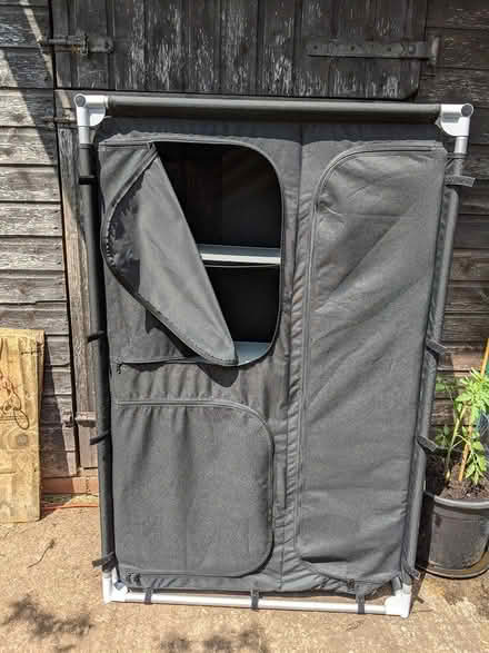 Photo of free Black fabric 'wardrobe' (HR6) #1