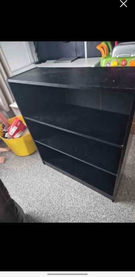 Photo of free Black shelving unit (Rugby CV23) #1