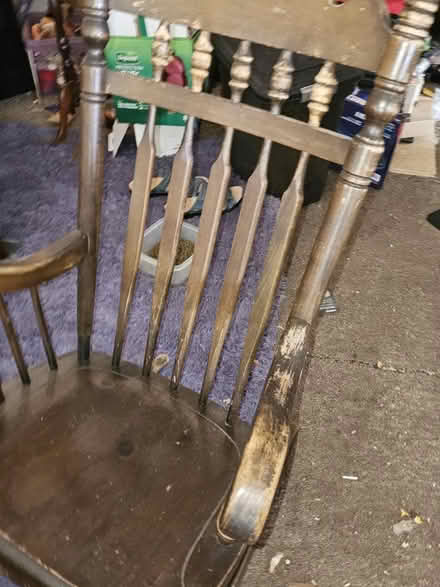 Photo of free Wooden rocker (Troy) #1