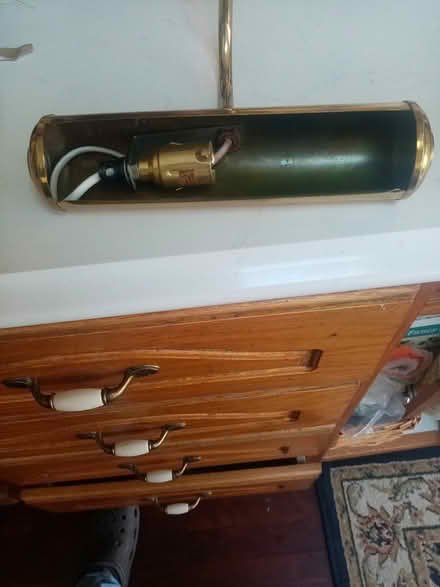 Photo of free Brass picture lights (2) (Celbridge road lucan) #2