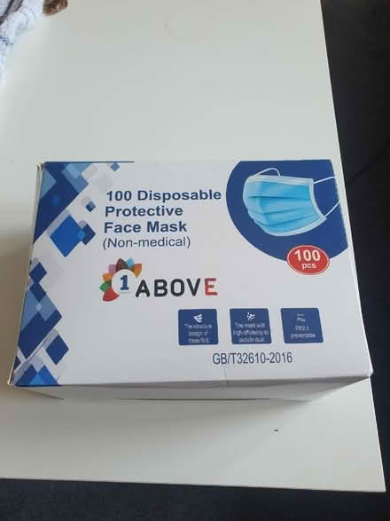 Photo of free Opened box of face masks (Woodlands G3) #1