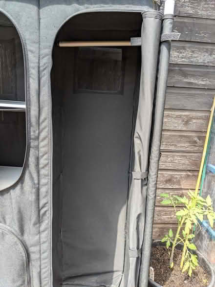 Photo of free Black fabric 'wardrobe' (HR6) #2
