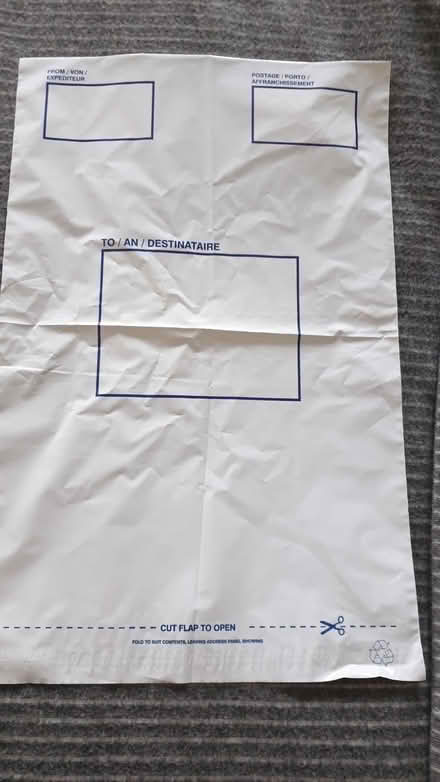 Photo of free 50 x POLYPOST Polythene Posting bags 32 x 50cm (Christleton CH3) #1