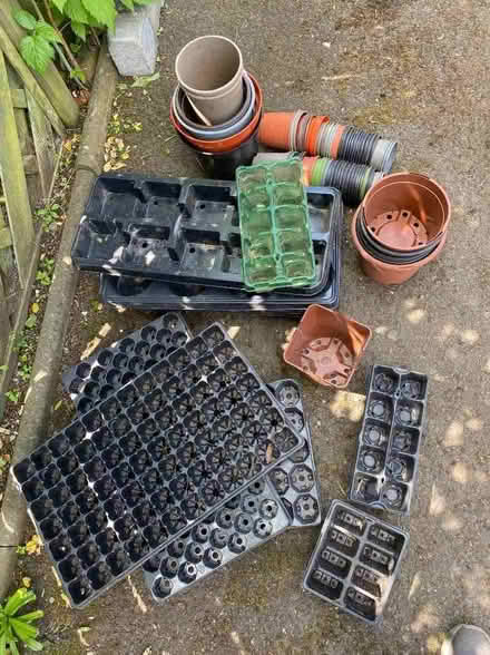 Photo of free Garden pots and seed planters (Saint Ninians FK8) #1