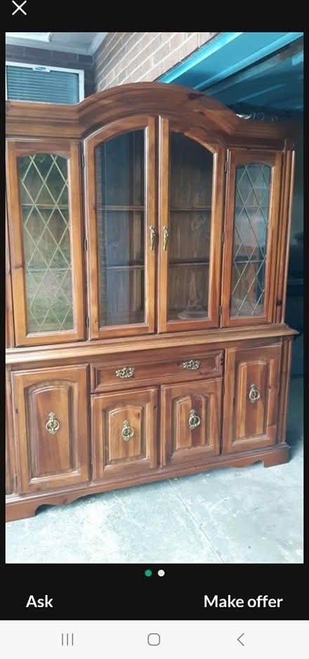 Photo of free Hutch cabinet (Old thomasville rd) #1