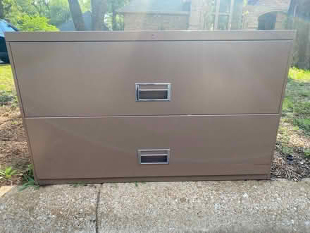 Photo of free Metal File cabinet (Keller) #1