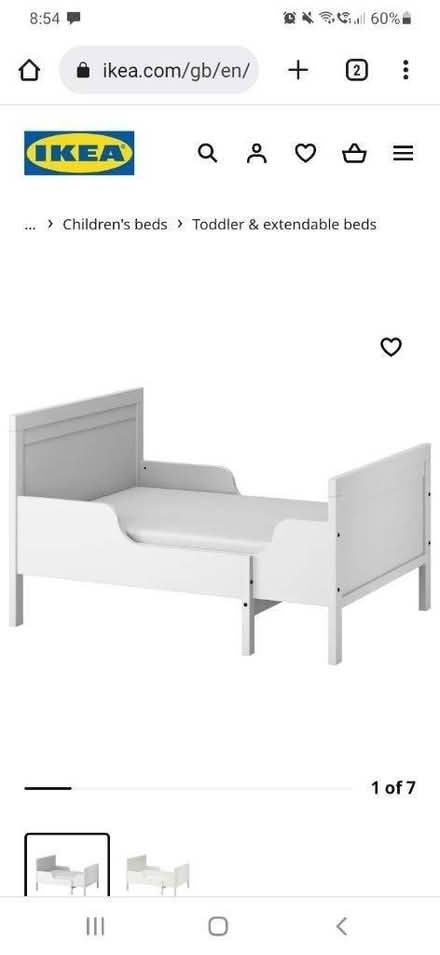Photo of free Toddler extending bed (L18) #1