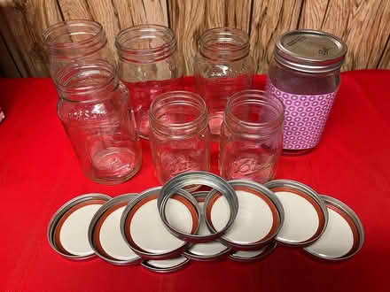 Photo of free Canning jars with lids (South Canton) #2
