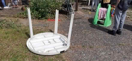 Photo of Plastic Outdoor Table Legs (WS10) #2