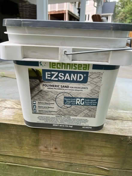 Photo of free Polymeric sand (Swan Terrace & Fort Hunt Rd) #1