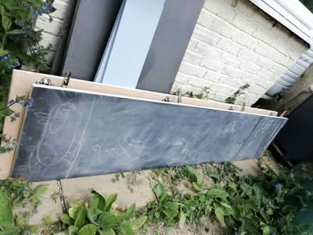 Photo of free Lengths of MDF, with hinges (Southwick BN42) #1