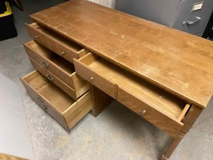 Photo of free wooden desk (Brookfield) #2