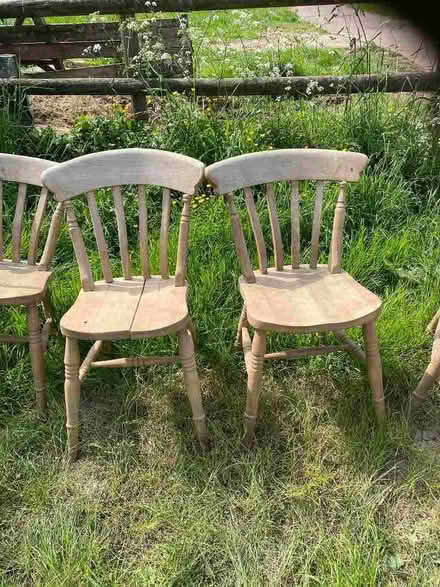 Photo of free Pine Dining chairs x 4 (Newcastle-under-Lyme ST5) #1