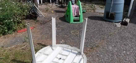 Photo of Plastic Outdoor Table Legs (WS10) #1