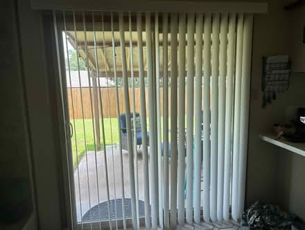 Photo of free Blinds ( for sliding glass door ) (SW side off 67th and lee) #1
