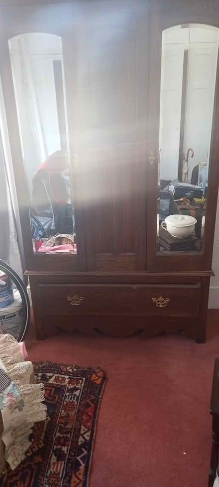 Photo of free Antique Wardrobe (Llanelli area furnace) #1