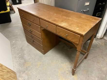Photo of free wooden desk (Brookfield) #1