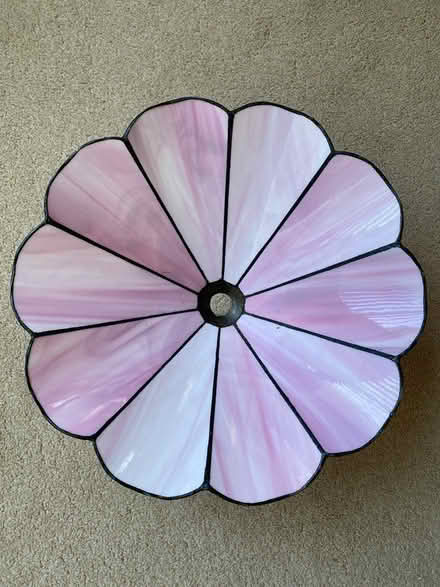 Photo of free Large pink lampshade (Hala/Bowerham LA1) #2
