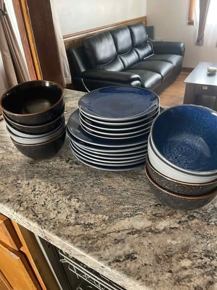 Photo of free Set of stoneware dishws (Buckroe Andrews/Grimes area) #1