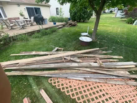 Photo of free Scrap lumber (deck removal) (Schaumburg, 60194) #1