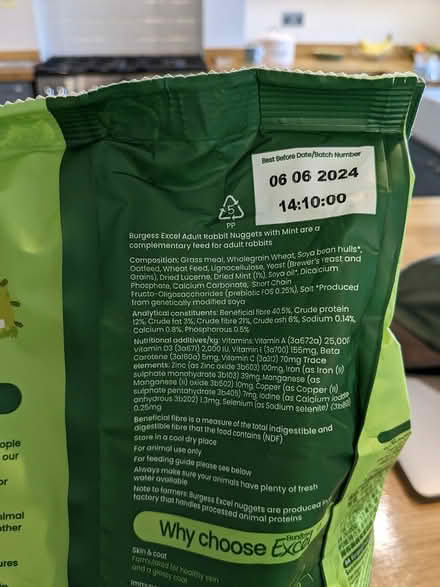 Photo of free Rabbit pellets (Witham CM8) #2