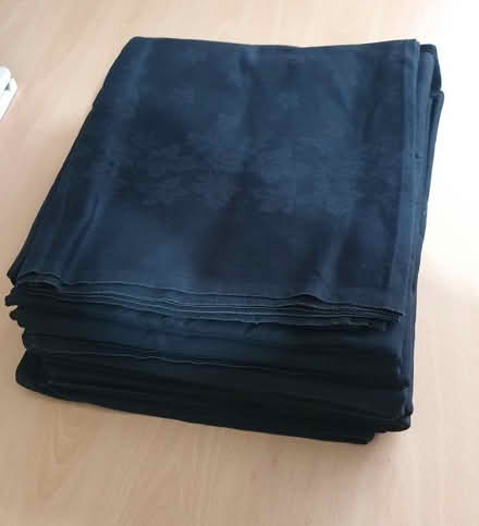Photo of free Black cotton table cloths x9 (Mansewood G43) #1