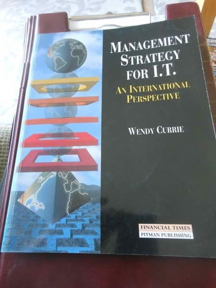 Photo of free Textbook_Management Strategy for I.T. (Fairfield Park) #1
