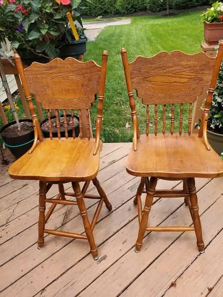Photo of free Two bar stools (Anderson township) #2