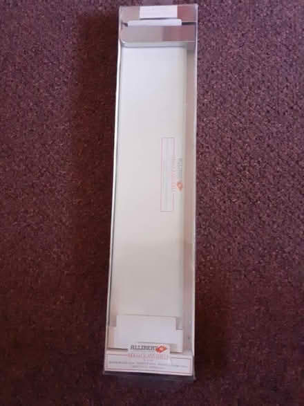 Photo of free 60cm x 15cm glass shelf with fittings (Corsham SN13) #1
