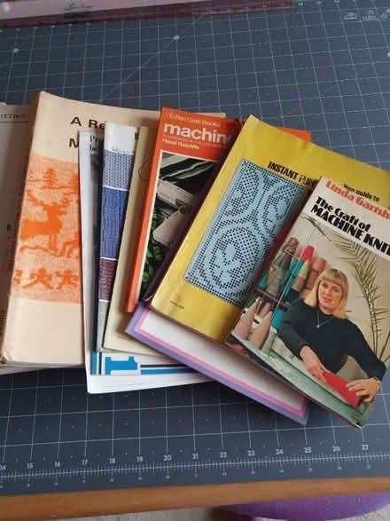 Photo of free Knitting machine instruction books (Waterlooville PO8) #1