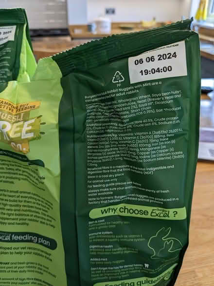 Photo of free Rabbit pellets (Witham CM8) #3