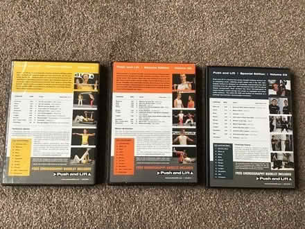 Photo of free Push and lift fitness dvd’s (Sutton Coldfield) #1