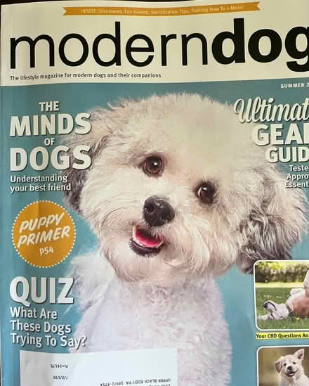 Photo of free ~10 Current Dog Lover Magazines (Upper Black Eddy, PA 18972) #2