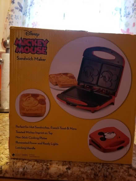 Photo of free Mickey Mouse sandwhick maker (North Waltham) #2