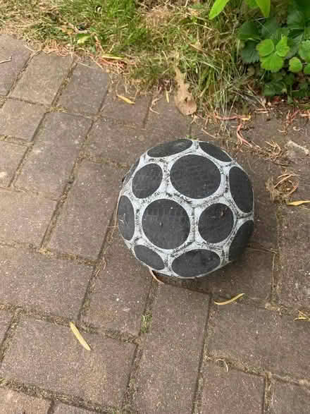 Photo of free old football (Collapark TQ9) #1