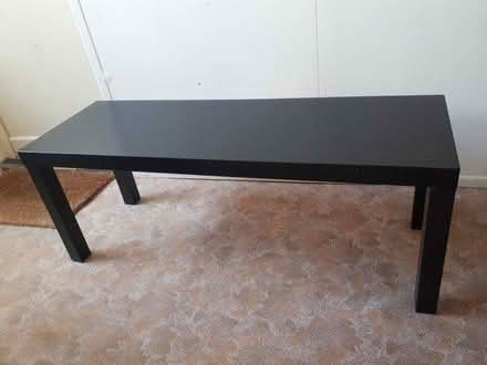 Photo of free Ikea LACK black table/bench (Skipton BD23) #2