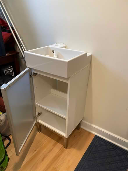 Photo of free Small IKEA sink and vanity (wuna) #2