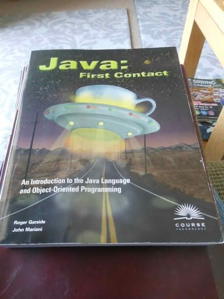 Photo of free Textbook__Java First Contact (Fairfield Park) #1