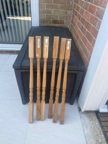 Photo of free Wooden furniture spindles (Havant) #1