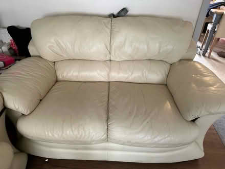 Photo of free Leather sofa (PE8) #3