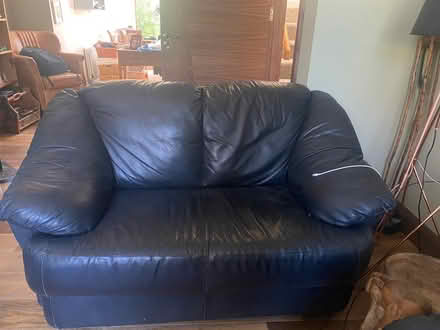 Photo of free Two leather couches (Palmerstown) #2