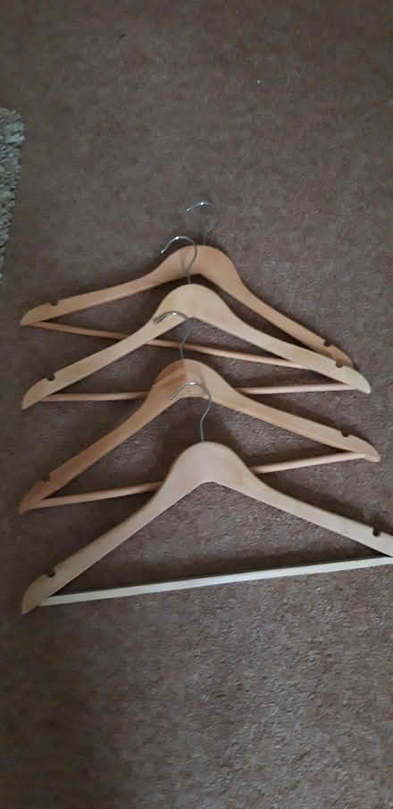 Photo of free Wooden Coathangers 20+ (Hedworth NE35) #1