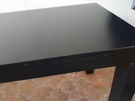 Photo of free Ikea LACK black table/bench (Skipton BD23) #1
