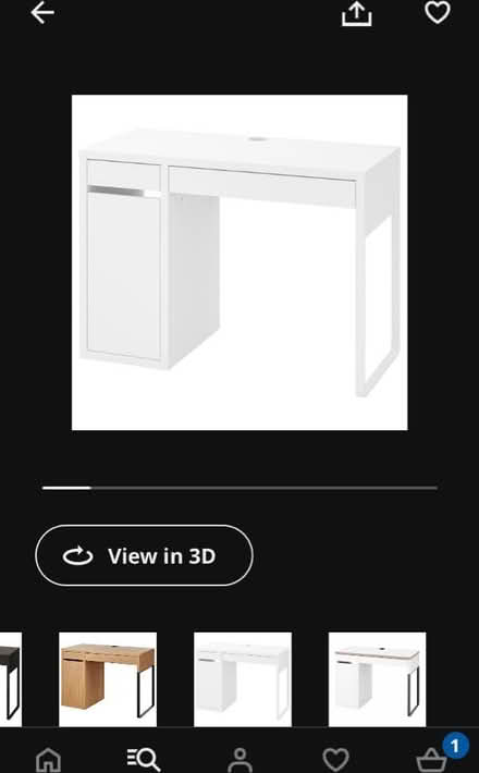 Photo of free IKEA WHITE DESK-dismantled (HX3) #1