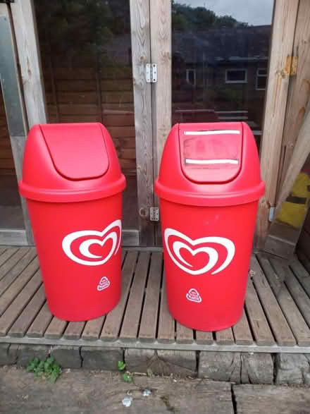 Photo of free 2 walls bins (YO22) #1