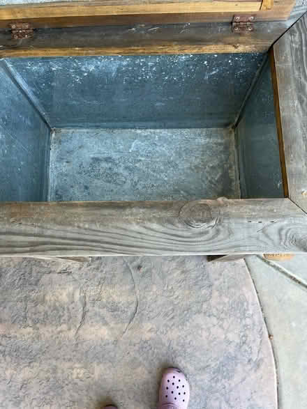Photo of free Wood ice cooler (Ripon) #2
