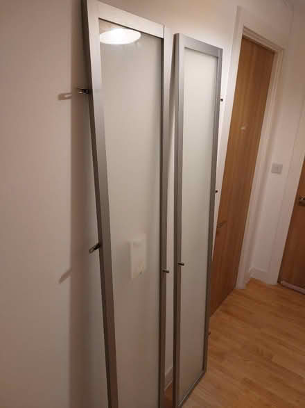 Photo of free Cabinet doors for an IKEA bookcase (40cm*200cm each approx.) (Queen's Park BN2) #1