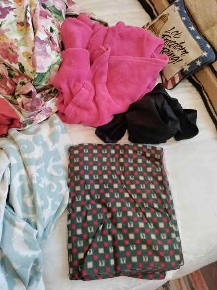 Photo of free Towel/throws/curtains/fabric (Highland) #3